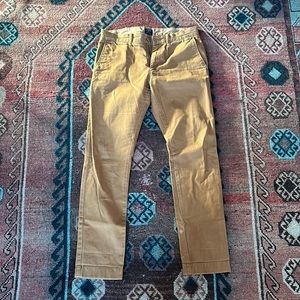 J. Crew tan chinos